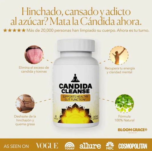 Candida Cleanse - Cápsulas para el Hongo Cándida